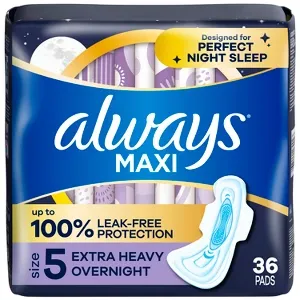 Always sanitary pads maxi pads 7s
