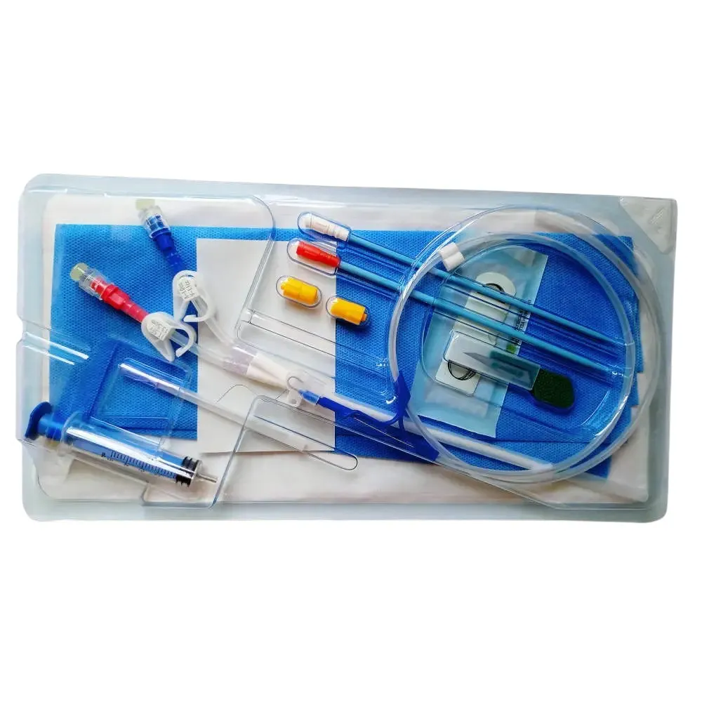 Temporary Haemodialysis Catheter 12 Fr 16cm Curved Std Kit