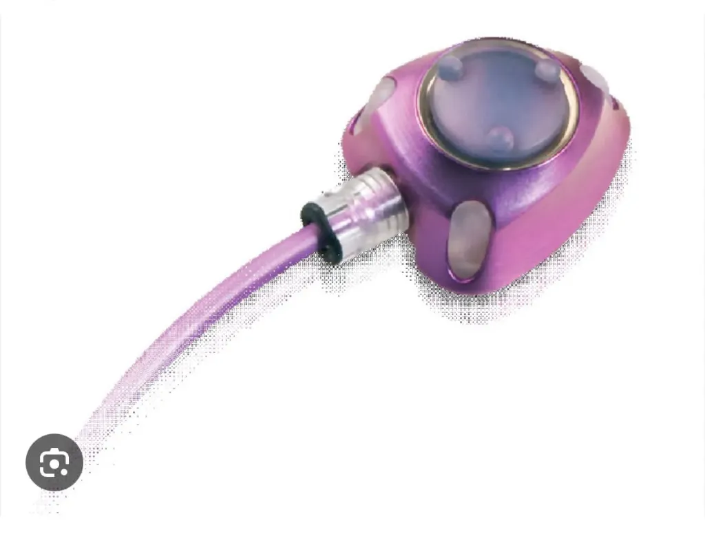 Power-Injectable Adult Chemo Port – Titanium/Polymer, High-Pressure Compatible (Purple Series)