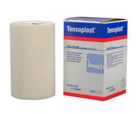 Tensoplast 4” Elastic Adhesive Bandage – Strong Compression & Secure Support