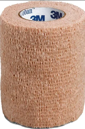 3M™ Coban™ Self-Adherent Wrap 4' Inch 18 Rolls/Pack 