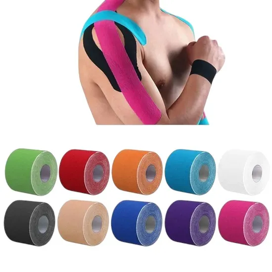 Sports Physio Tape – Elastic Kinesiology Tape for Muscle, Joint and Athletic Support