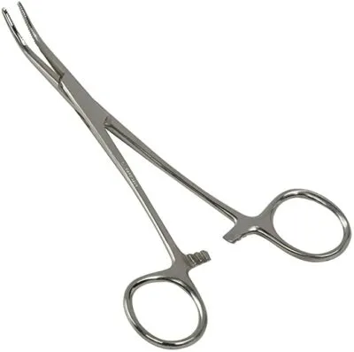 Kocher Artery Forceps Straight 1/2 Teeth 9″ – Heavy-Duty Hemostatic Forceps