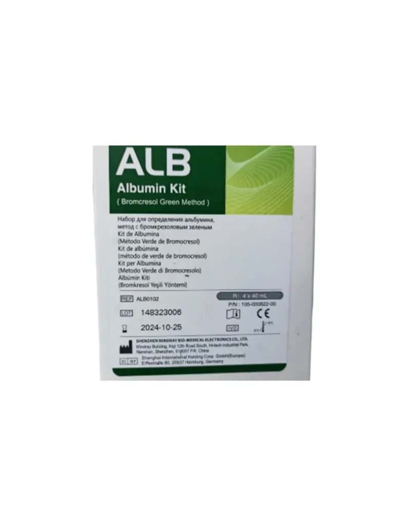 Mindray Albumin Kit (Bromocresol Method) (4×40 mL)