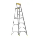 Aluminum Household Step Ladder 8 Step Extension 