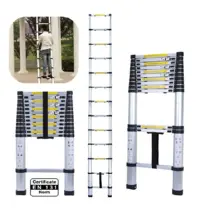Aluminium Telescopic Ladder Single Side（Silver）