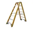 Fiberglass Step Ladder With Aluminium Steps - 2.7M
