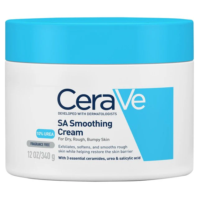 Cerave Sa Smoothing Cream 340G                                Exfoliating & Hydrating Body Cream for Rough, Bumpy & Keratosis Pilaris Skin