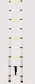 Fire Escape Steel Ladder with Hook – 5M (16 Feet), 14 Rungs | Emergency Evacuation Ladder