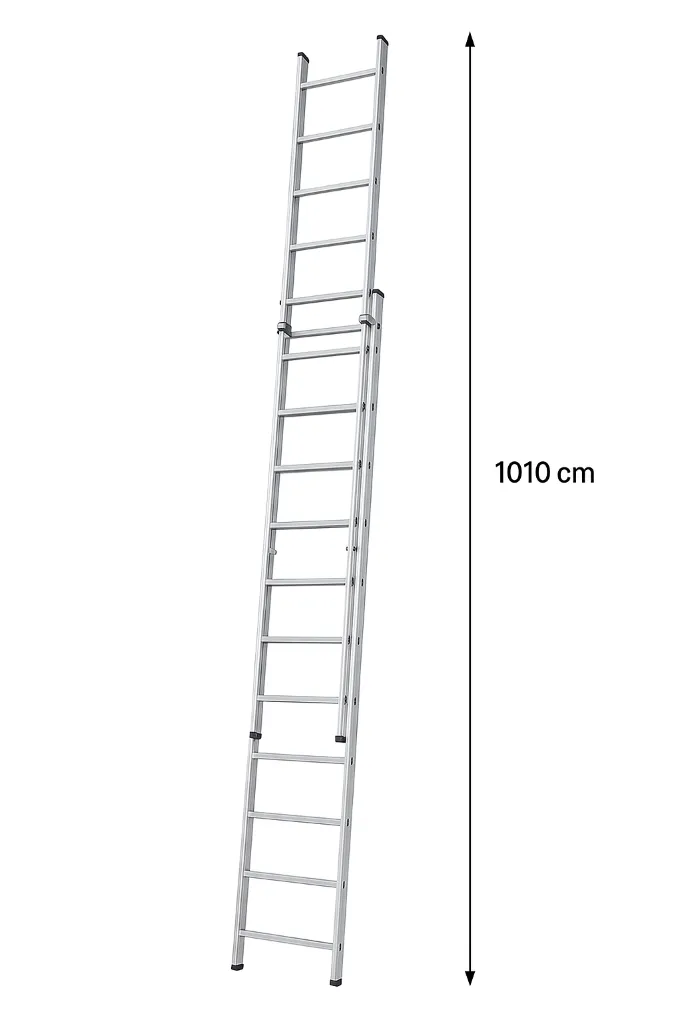 Ladder 3X14 Steps Industrial Max Height 1010Cm Yb-El314,