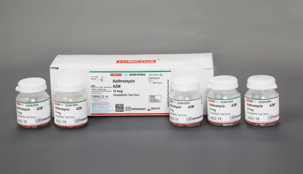 Azithromycin Sensitivity Discs 50’s – Accurate & Standardized Antibiotic Susceptibility Testing Discs