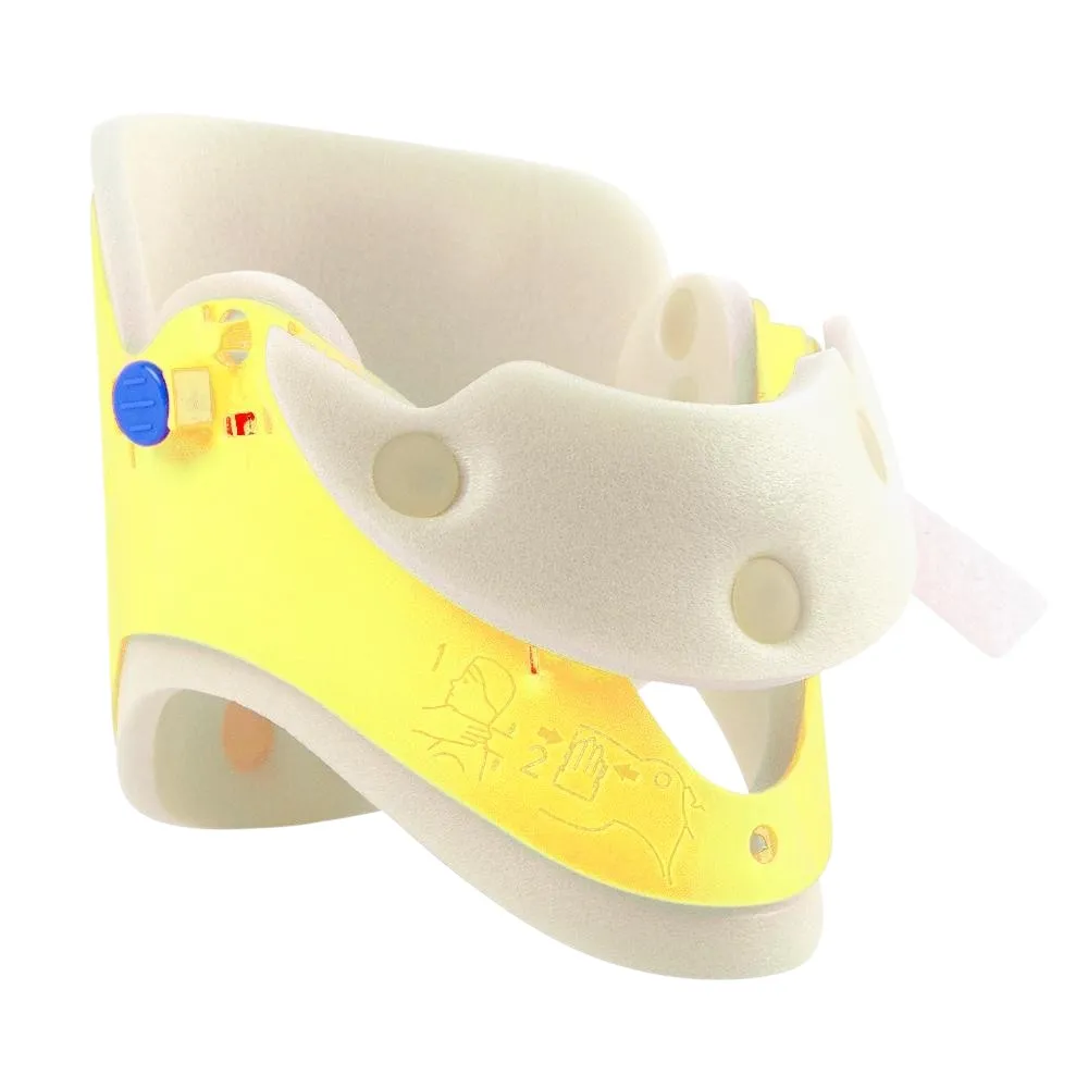Adjustable Paediatric Cervical Collar for Neck Support and Immobilization