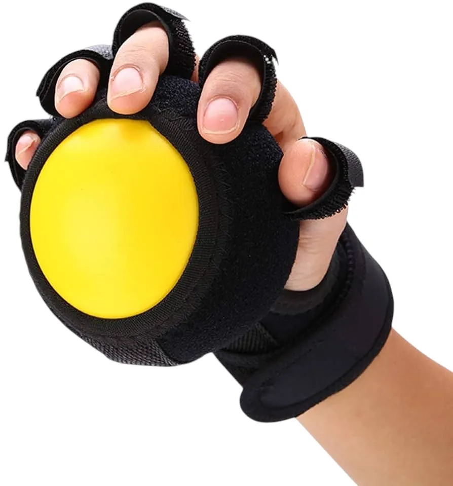 Finger Inserting Ball Box 40 × 25 × 8cm - for Hand Therapy and Fine Motor Skills Training