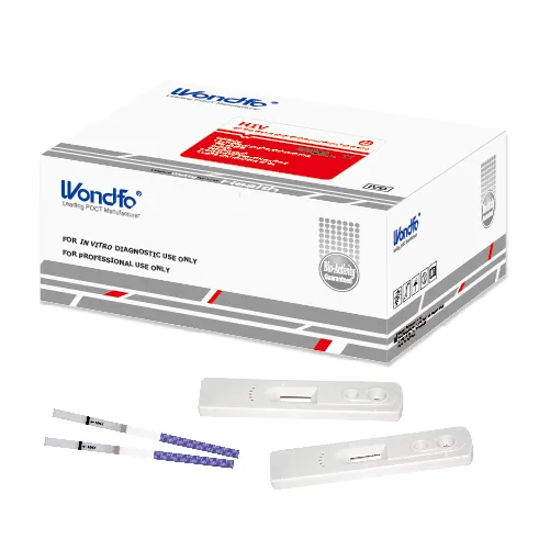 HIV 1/2 Rapid Test Kit – 25’s | One-Step Cassette for Whole Blood/Serum/Plasma