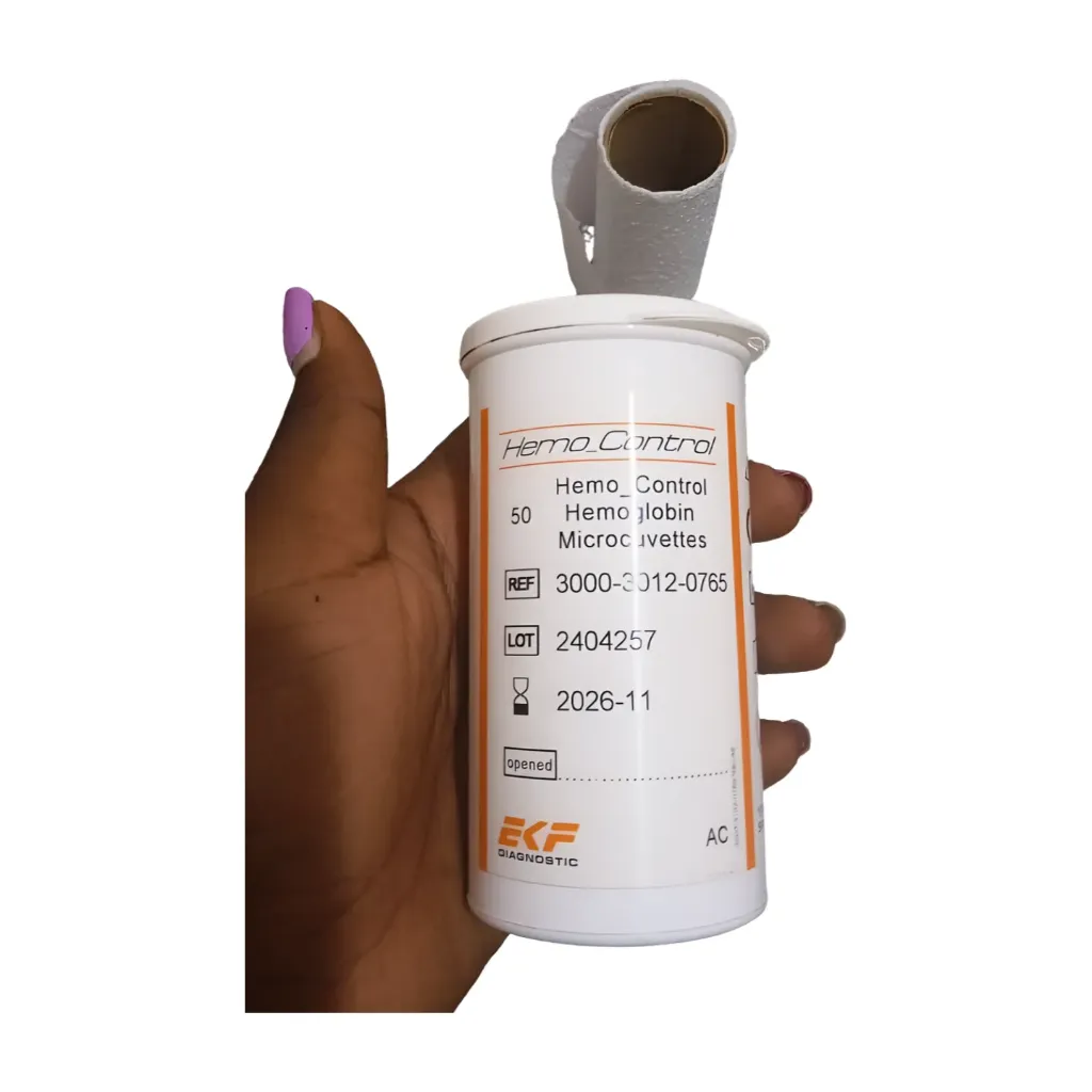 Hemo-Control Hemoglobin Microcuvettes EFK
