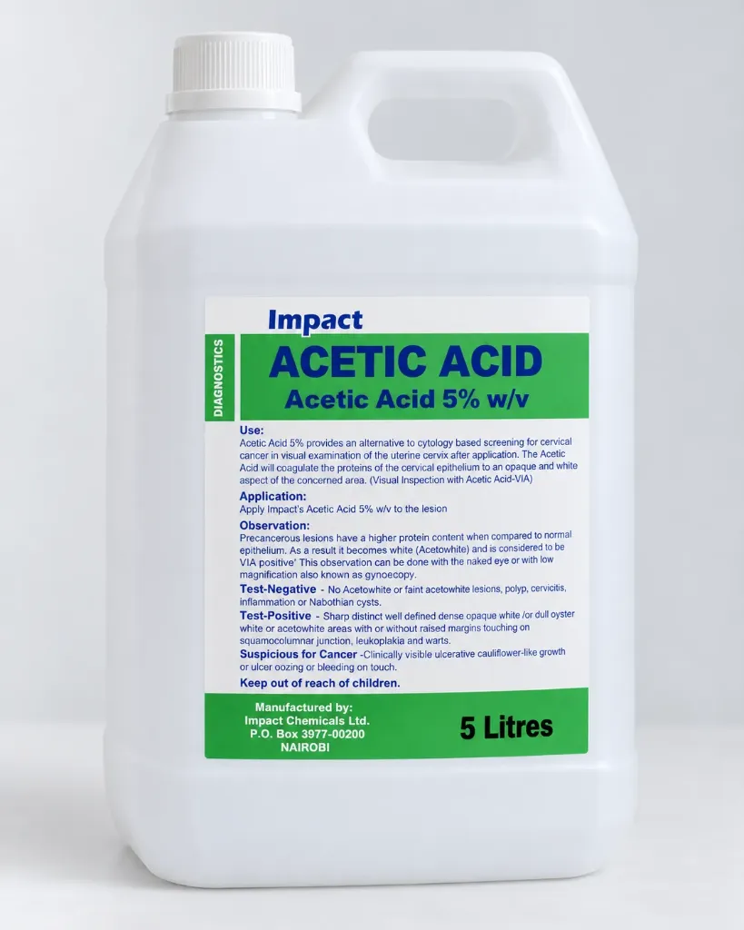 Acetic Acid 5 Litres 5% W/V