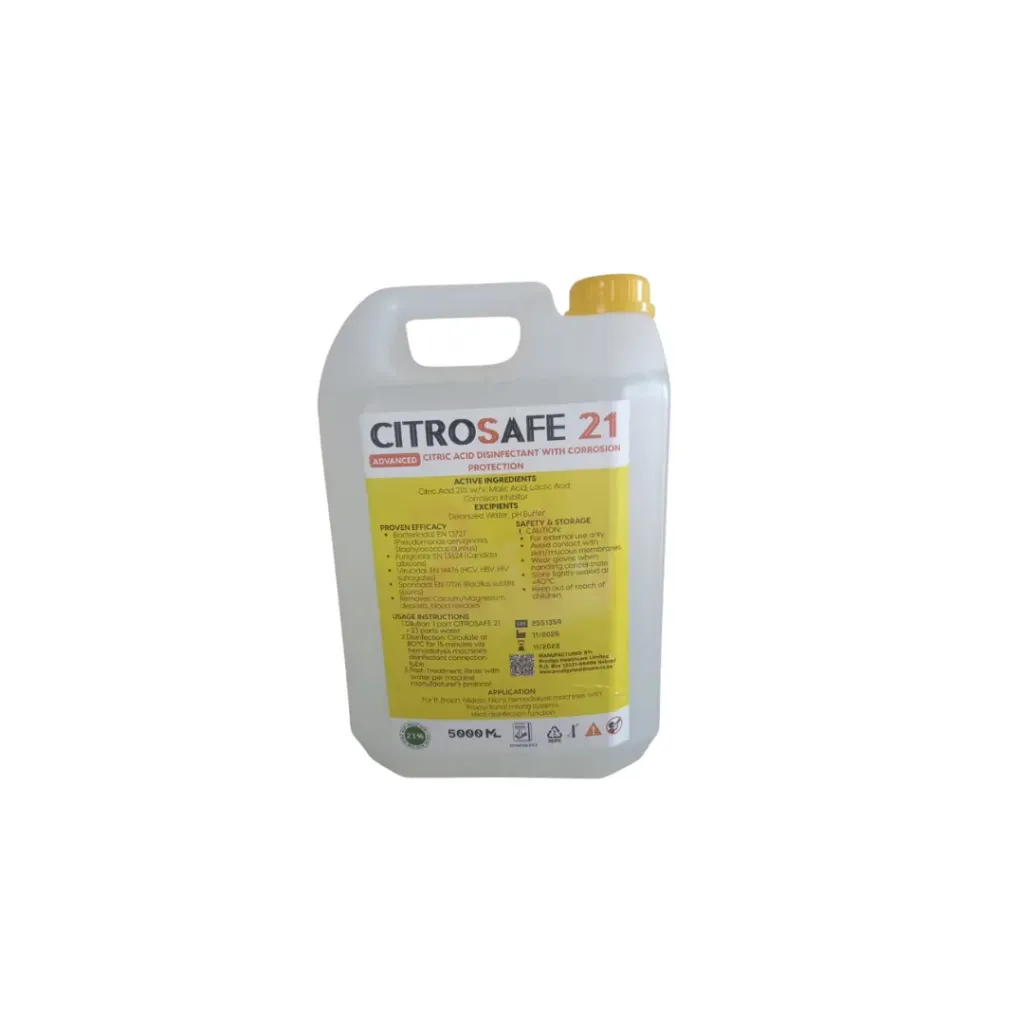 Citric Acid 5ltrs 21%(Citrosafe)