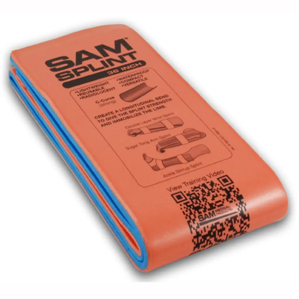 SAM Splint 36" – Full-Length, Moldable & High-Strength Immobilization Splint for Emergency Care