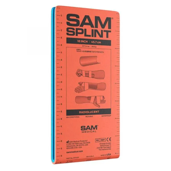SAM Splint 18" – Lightweight, Moldable & Reliable Emergency Immobilization Splint