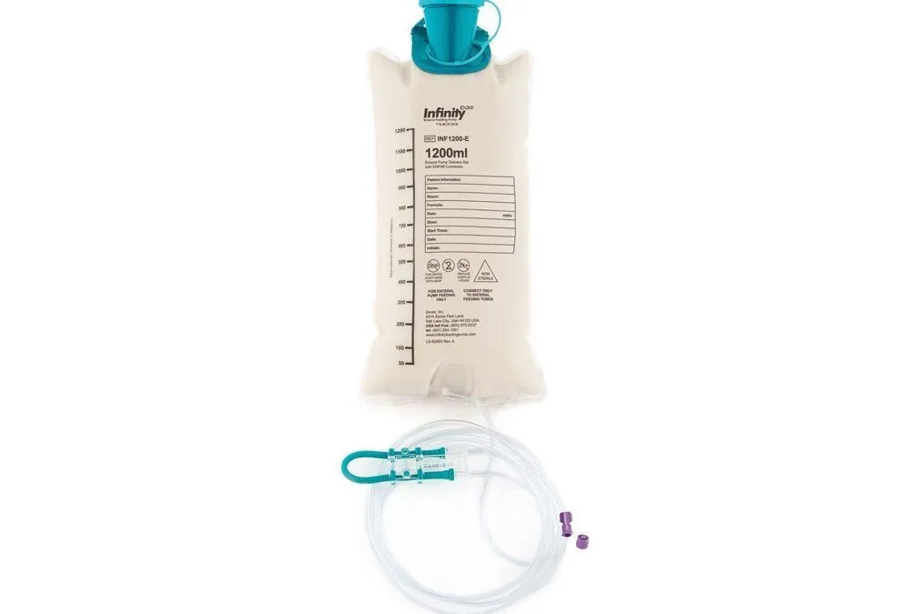 Enteral Feeding Bag 1200 ml – Blue