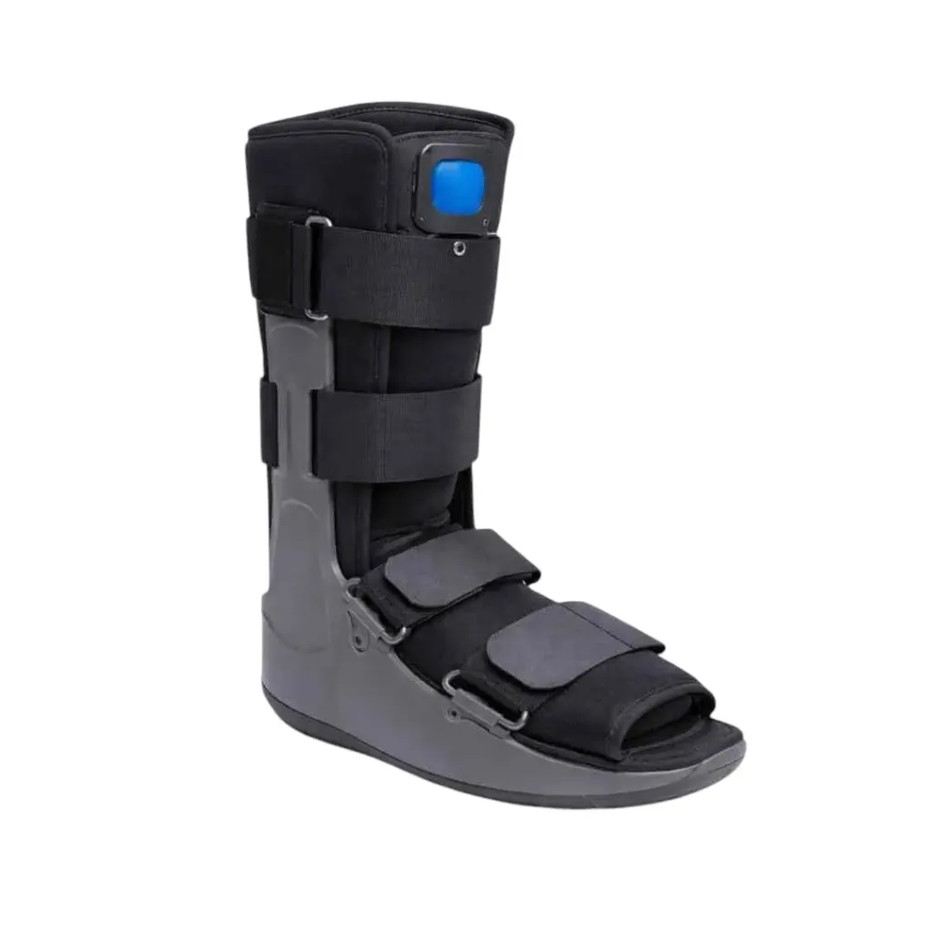 16" Long Air Walker Boot Size 43 (XL) for Foot, Ankle, and Lower Leg Injury Recovery