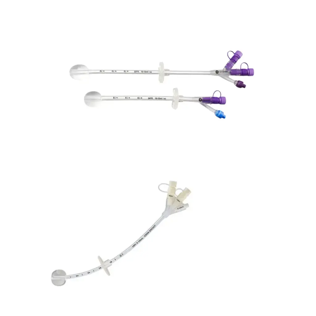 Gastrostomy Tube – Enteral Feeding Tube for Direct Gastric Nutrition, Hydration & Medication Delivery (Fr12)