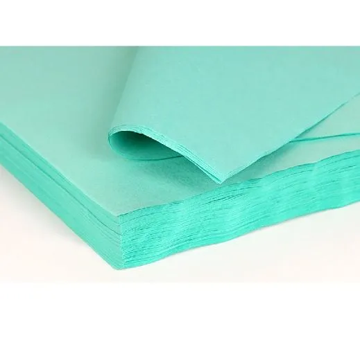 Sterilization Medical Crepe Paper Green 60g – 100cm × 100cm (Pack of 200)