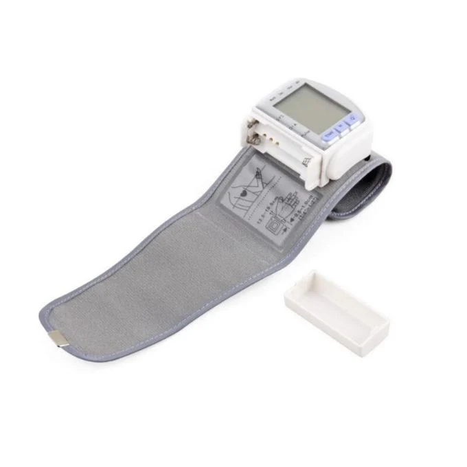Wrist-Style Blood Pressure Monitor – Grey Strap Model