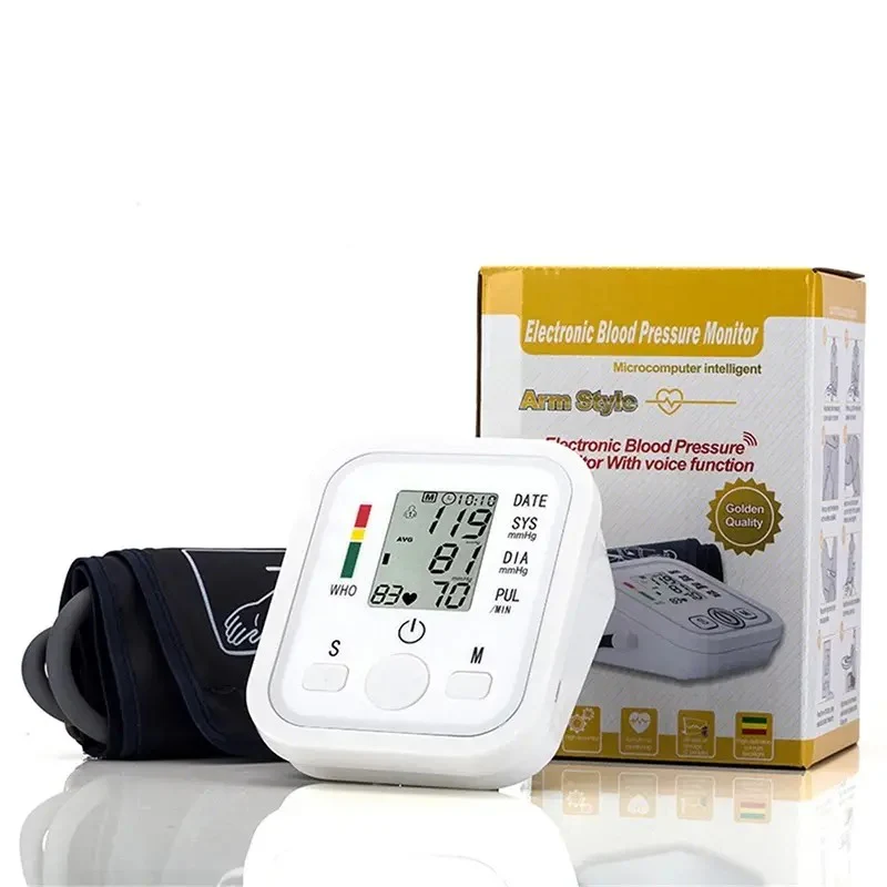 Arm-Style Electronic Blood Pressure Monitor 