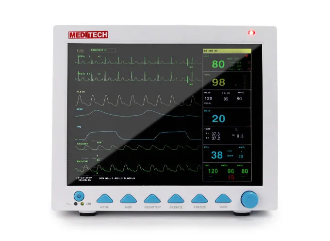 5-Parameter Patient Monitor (Meditech)  with Stand