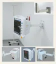 CONTEC 5-Parameter Patient Monitor with Stand | ECG, SpO₂, NIBP, RESP & Temperature Monitoring
