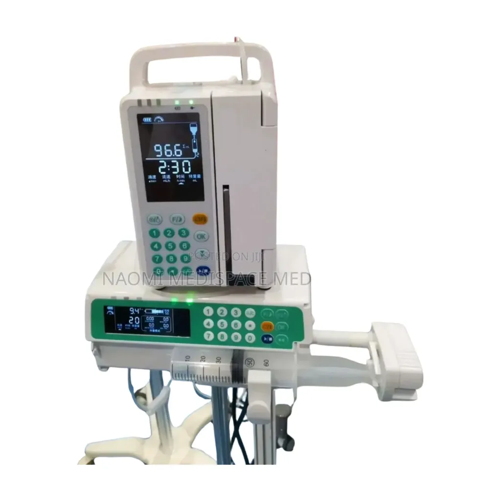 Dual IV Infusion System (Volumetric Pump + Syringe Pump)