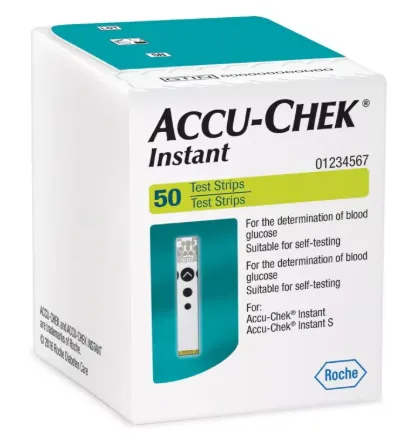 Accu-Chek Instant Glucometer Strips – Fast, Accurate & Easy Blood Glucose Testing