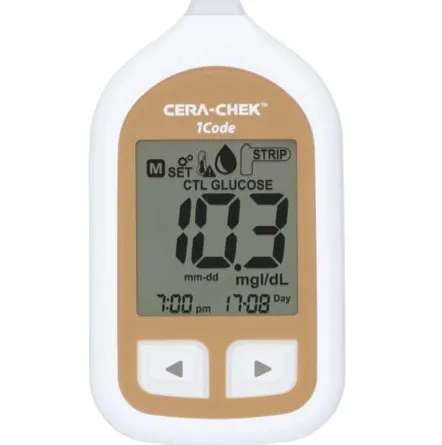 Cerachek Glucometer – Accurate, Fast & User-Friendly Blood Glucose Monitoring
