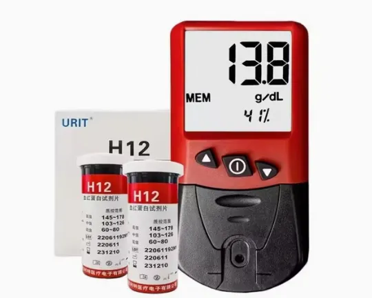 URIT-12 Hb meter and strips