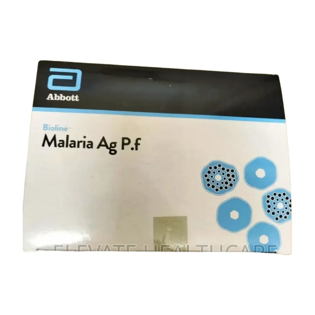 Abbott Bioline™ Malaria Ag Plasmodium falciparum (Pf) Rapid Diagnostic Test – Whole Blood | Pack of 25 Tests