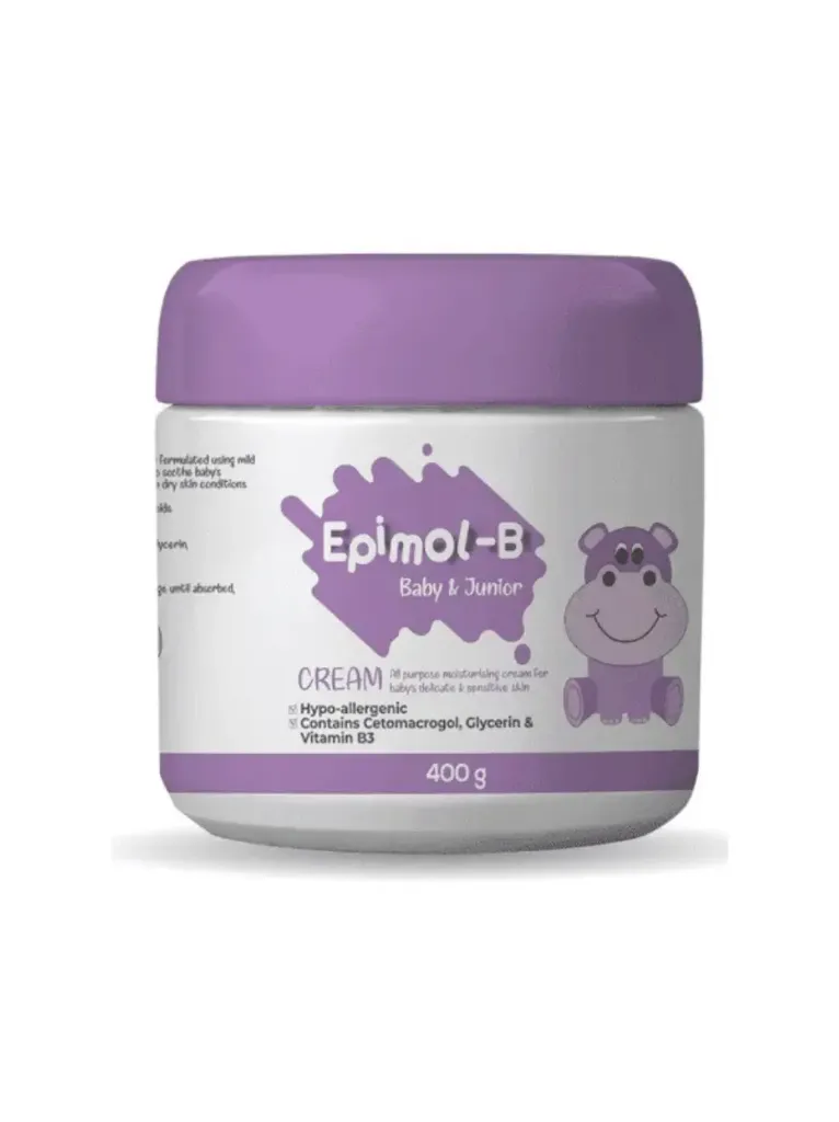 Epimol-B Baby/ Junior Cream 150g jar ( Cetomacrogol cream with glycerin & vitamin B3)