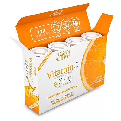 HealthyC Vitamin C & Zinc Efferve 20's (Vitamin c 1000mg Zinc 10mg)