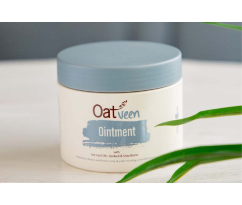 Oatveen Ointment 300ml (Oat Lipids, Cetomacrogol, jojoba & shea Butter ointment)