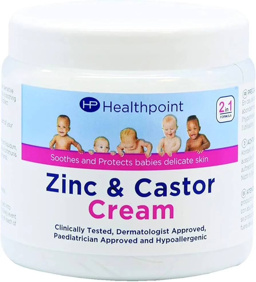 OatVeen Zinc & Castor Cream 225g (Zinc Oxide)