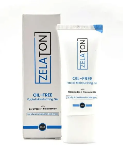 Zelaton Oil Free Moisturizer 60ml (ceramides & Niacinamide Oil Free Moisturizer)