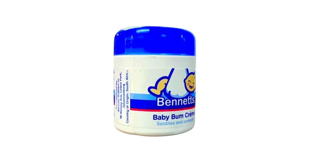Bennetts Bum Cre'me 75g (Zinc Oxide & lanolin)