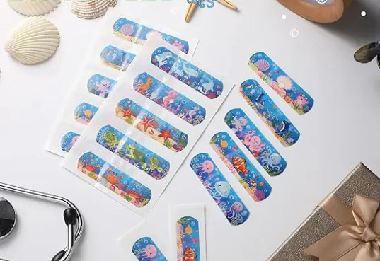 Klassik Cartoon Children Bandages – Fun, Gentle & Protective Wound Care