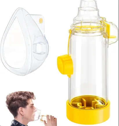 HealthyFlow Infant Inhaler Chamber (Valved mask holding chamber for nebulizer inhalers)