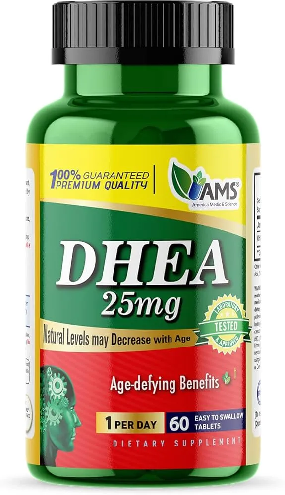 AMS DHEA 25 MG CAPS 60's