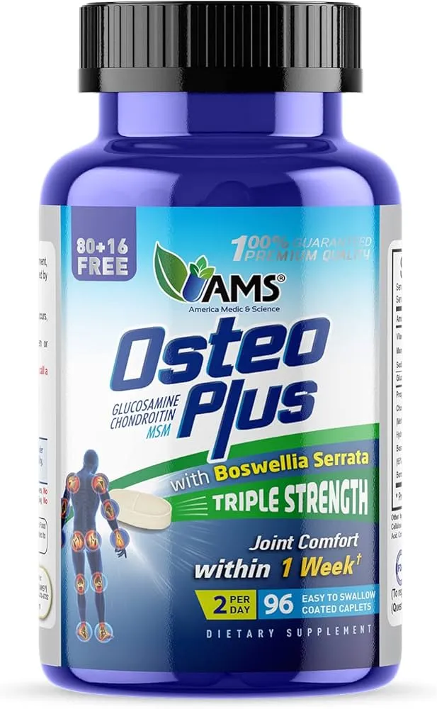AMS Osteo Plus Tabs 96's