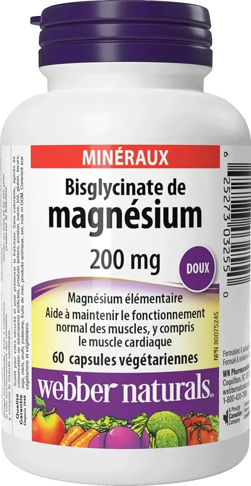 Wn Magnesium Bisglycinate 200mg Caps 60's