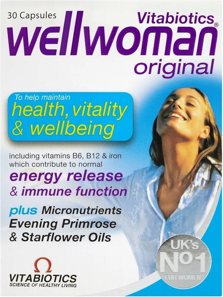 Wellwoman Caps 30`s