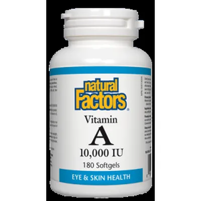 NF Vitamin A 10000IU Softgels 180