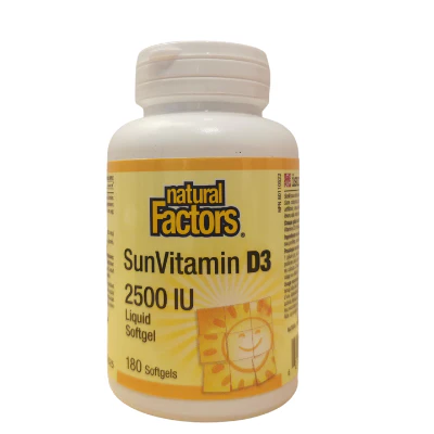 NF Vitamin D3 2500iu Tabs 180